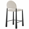 Hayley Upholstered Fabric Counter Stool