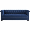 Heritage Upholstered Velvet Sofa