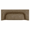 Hilda 86" Curved Back Vegan Leather Sofa