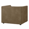 Hilda Curved Back Vegan Leather Armchair