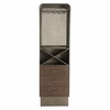 Hole Bar Cabinet in Bronze