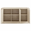 Hollis 59" Travertine Sideboard in Travertine