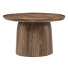 Holloway 30" Round Wood Coffee Table