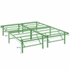 Horizon Full Stainless Steel Bed Frame in Green
