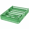 Horizon Full Stainless Steel Bed Frame in Green