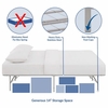 Horizon Queen Stainless Steel Bed Frame