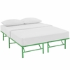 Horizon Stainless Steel Full Bed Frame in Green