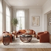 Horten Accent Chair in Brown