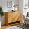Hudson 40" Burl Wood Sideboard in Natural