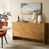 Hudson 60" Burl Wood Sideboard in Natural