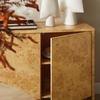 Hudson 60" Burl Wood Sideboard in Natural
