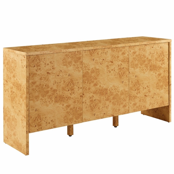 Hudson 60" Burl Wood Sideboard in Natural
