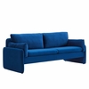 Indicate Performance Velvet Sofa in Navy