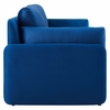 Indicate Performance Velvet Sofa in Navy