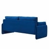 Indicate Performance Velvet Sofa in Navy