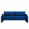 Indicate Performance Velvet Sofa in Navy