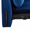 Indicate Performance Velvet Sofa in Navy