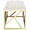 Intersperse Bench MID-2847 in Gold Ivory
