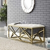 Intersperse Bench MID-2847 in Gold Ivory