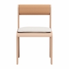 Island Dining Chair Set of 2 in White