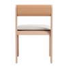 Island Dining Chair Set of 2 in White