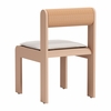 Island Dining Chair Set of 2 in White