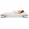 Jenna 12" Innerspring and Foam California King Mattress in White