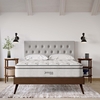 Jenna 12" Innerspring and Foam California King Mattress in White