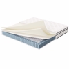 Jenna 12" Innerspring and Foam King Mattress in White