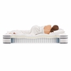 Jenna 12" Innerspring and Foam King Mattress in White