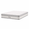 Jenna 12" Innerspring and Foam Queen Mattress in White