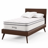 Jenna 12" Innerspring and Foam Twin Mattress in White
