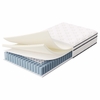 Jenna 12" Innerspring and Foam Twin Mattress in White