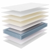 Jenna 12" Innerspring and Foam Twin Mattress in White