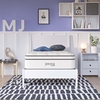 Jenna 12" Innerspring and Foam Twin Mattress in White