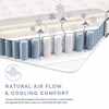 Jenna 12" Innerspring and Foam Twin Mattress in White