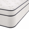 Jenna 14" Innerspring and Foam Twin Mattress in White