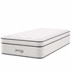 Jenna 14" Innerspring and Foam Twin Mattress in White