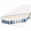 Jenna 6" Innerspring and Foam Narrow Twin Mattress in White