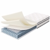 Jenna 6" Innerspring and Foam Narrow Twin Mattress in White