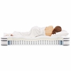 Jenna 6" Innerspring and Foam Twin Mattress in White