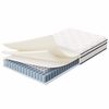 Jenna 6" Innerspring and Foam Twin Mattress in White