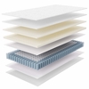 Jenna 6" Innerspring and Foam Twin Mattress in White