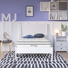 Jenna 6" Innerspring and Foam Twin Mattress in White