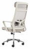 Jett High Back Office Chair in Light Gray
