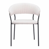 Josephine Dining Chair Set of 2 in Cream