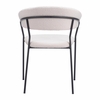 Josephine Dining Chair Set of 2 in Cream