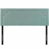 Josie Upholstered Fabric King Headboard in Laguna