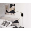Journey 2-Light Swing Arm Wall Sconce in Black