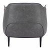 Julian Accent Chair in Gray